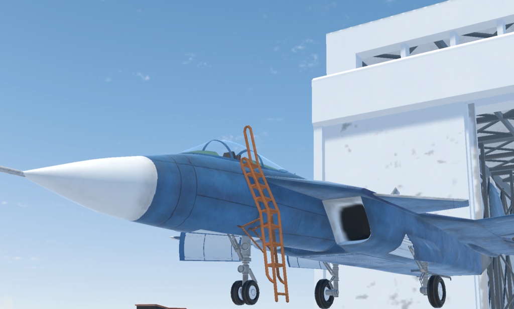 《VRChat想定》B-SU27KM《飛行可能3Dモデル》