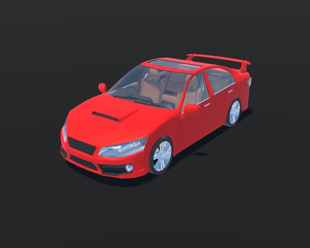 《VRChat想定》B-Etanity《走行可能モデル》