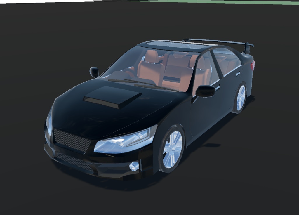 《VRChat想定》B-Etanity《走行可能モデル》