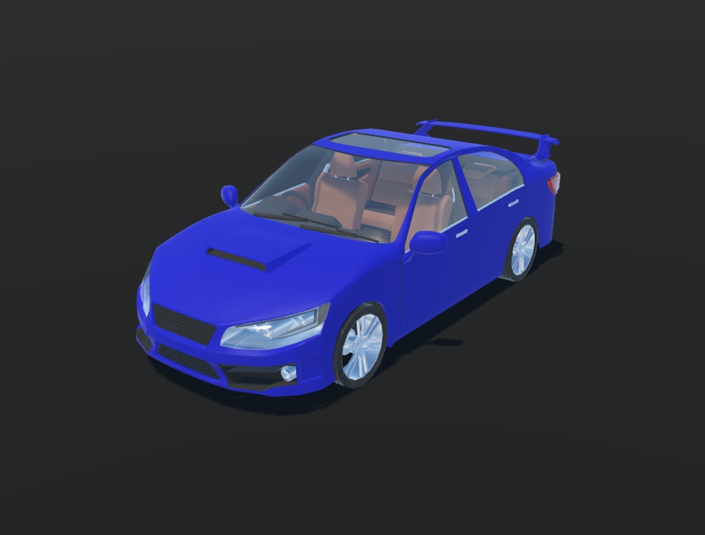 《VRChat想定》B-Etanity《走行可能モデル》