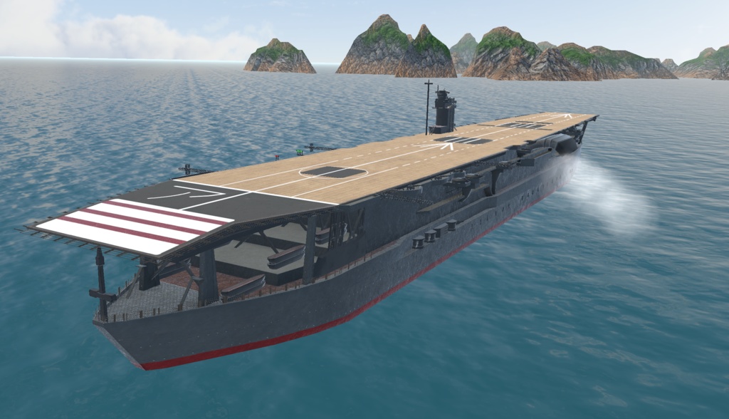 《VRChat想定》BC-赤城(あかしろ)《レシプロ機空母》