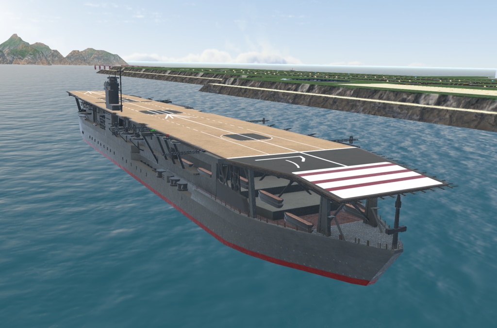 《VRChat想定》BC-赤城(あかしろ)《レシプロ機空母》