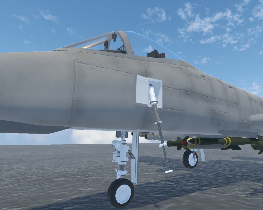 《VRChat想定》B-A10《飛行可能モデル》