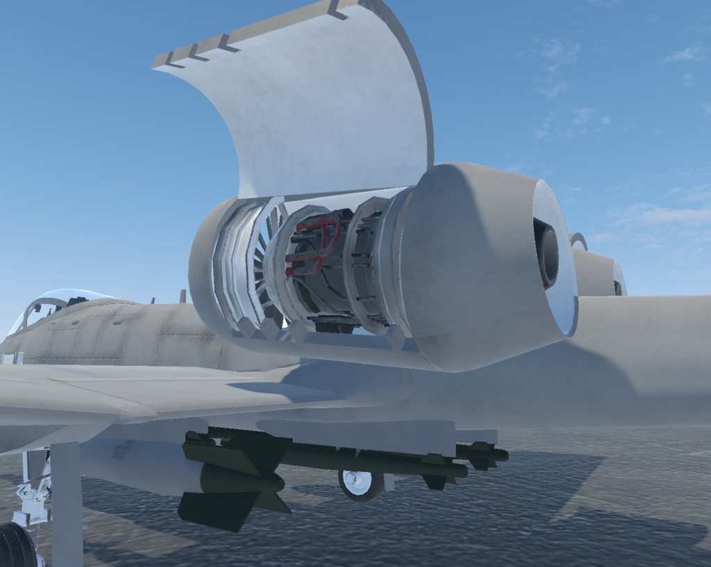 《VRChat想定》B-A10《飛行可能モデル》