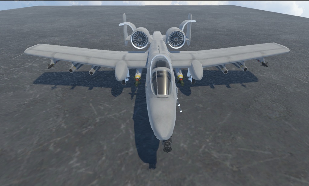 《VRChat想定》B-A10《飛行可能モデル》