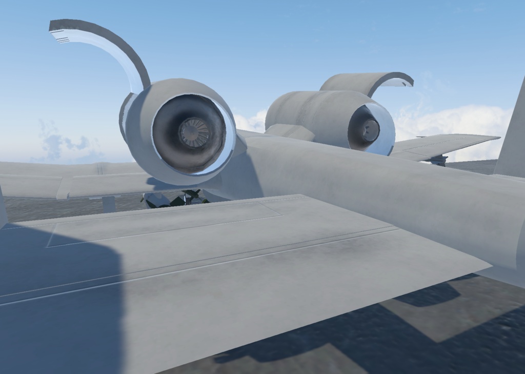 《VRChat想定》B-A10《飛行可能モデル》