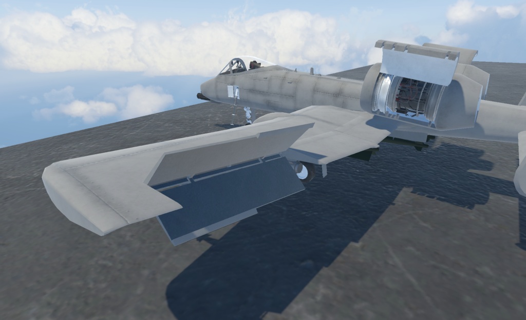 《VRChat想定》B-A10《飛行可能モデル》