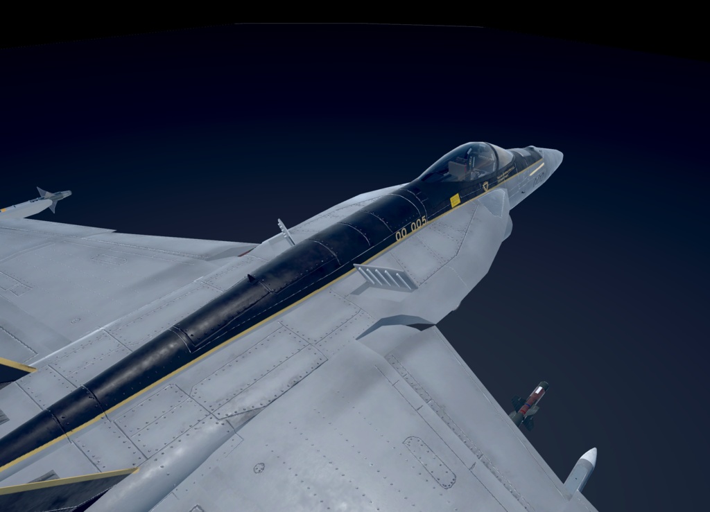 【VRChat想定】B-F/A18Legacy&B-F/A18E SUPER 二機種セット【飛行可能3Dモデル】