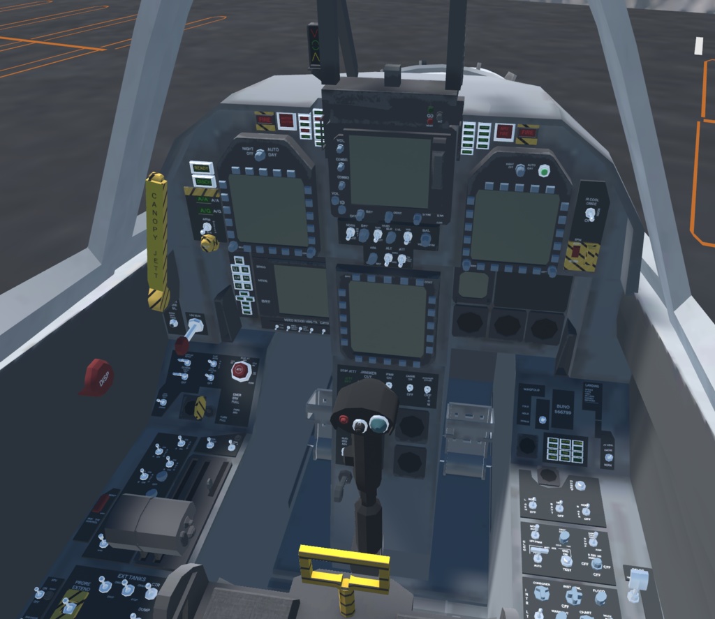 【VRChat想定】B-F/A18Legacy&B-F/A18E SUPER 二機種セット【飛行可能3Dモデル】