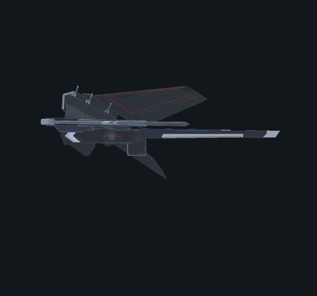 【VRChat想定】フライトパック「フィート1」【3Dモデル】