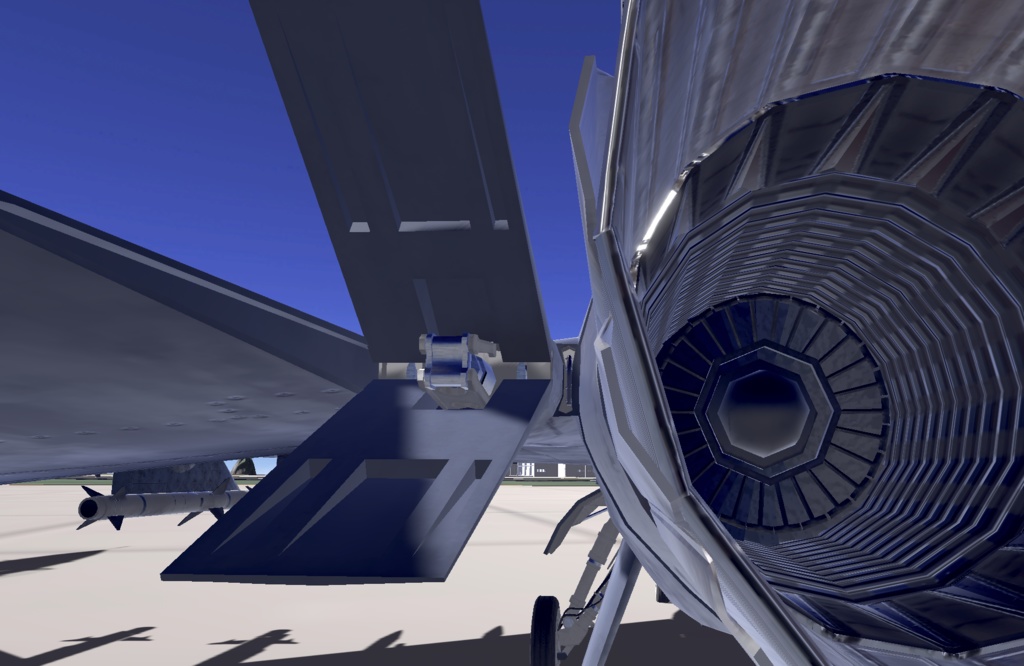 《VRCHAT想定》B-F2A VZ《飛行可能3Dモデル》