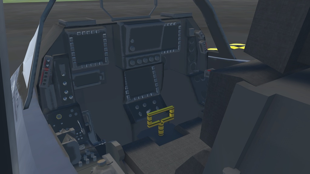 《VRCHAT想定》B-F2A VZ《飛行可能3Dモデル》