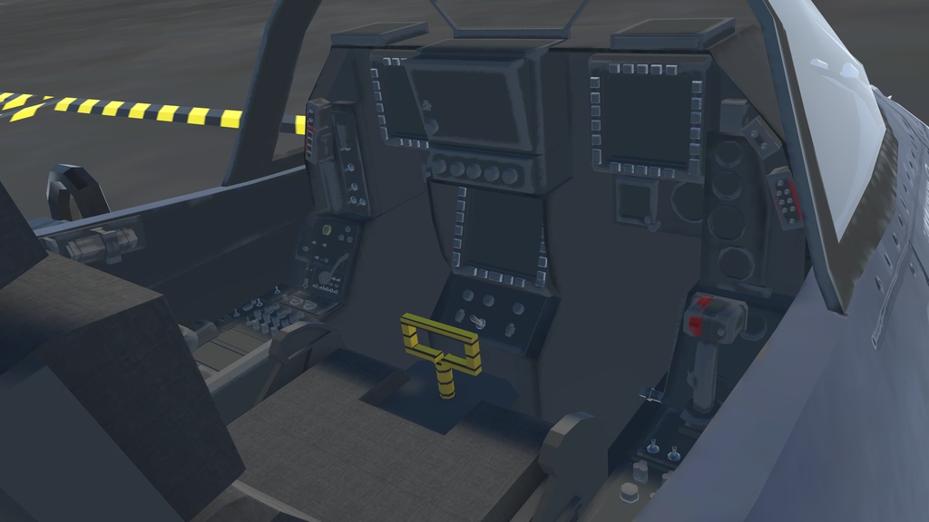 《VRCHAT想定》B-F2A VZ《飛行可能3Dモデル》