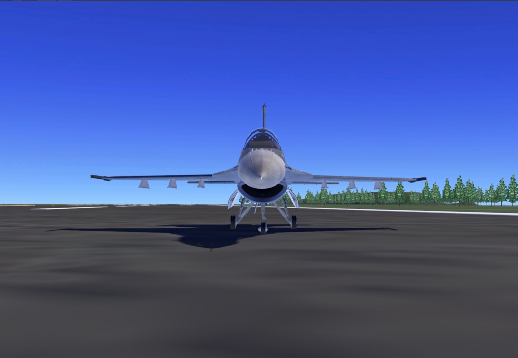 《VRCHAT想定》B-F2A VZ《飛行可能3Dモデル》