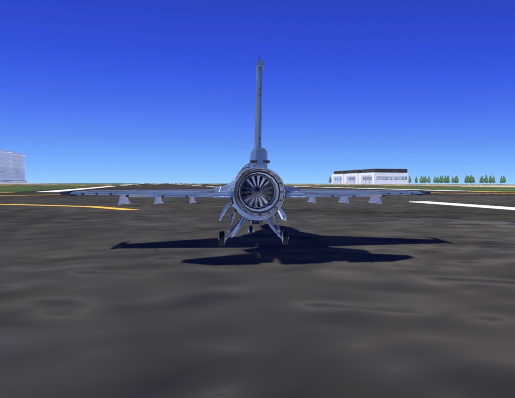 《VRCHAT想定》B-F2A VZ《飛行可能3Dモデル》