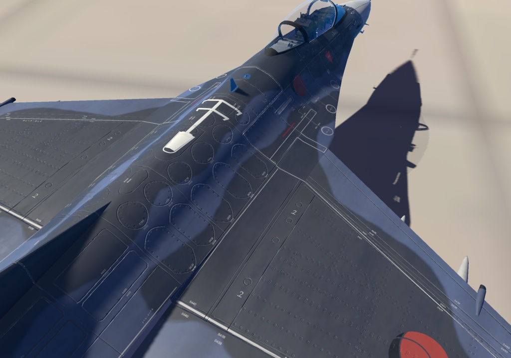 《VRCHAT想定》B-F2A VZ《飛行可能3Dモデル》