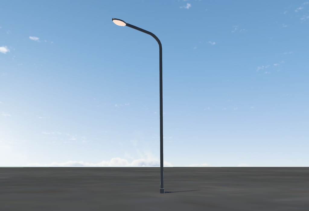 【VRChat想定】屋外ワールド用オブジェクトセット(11点セット)【3Dモデル】