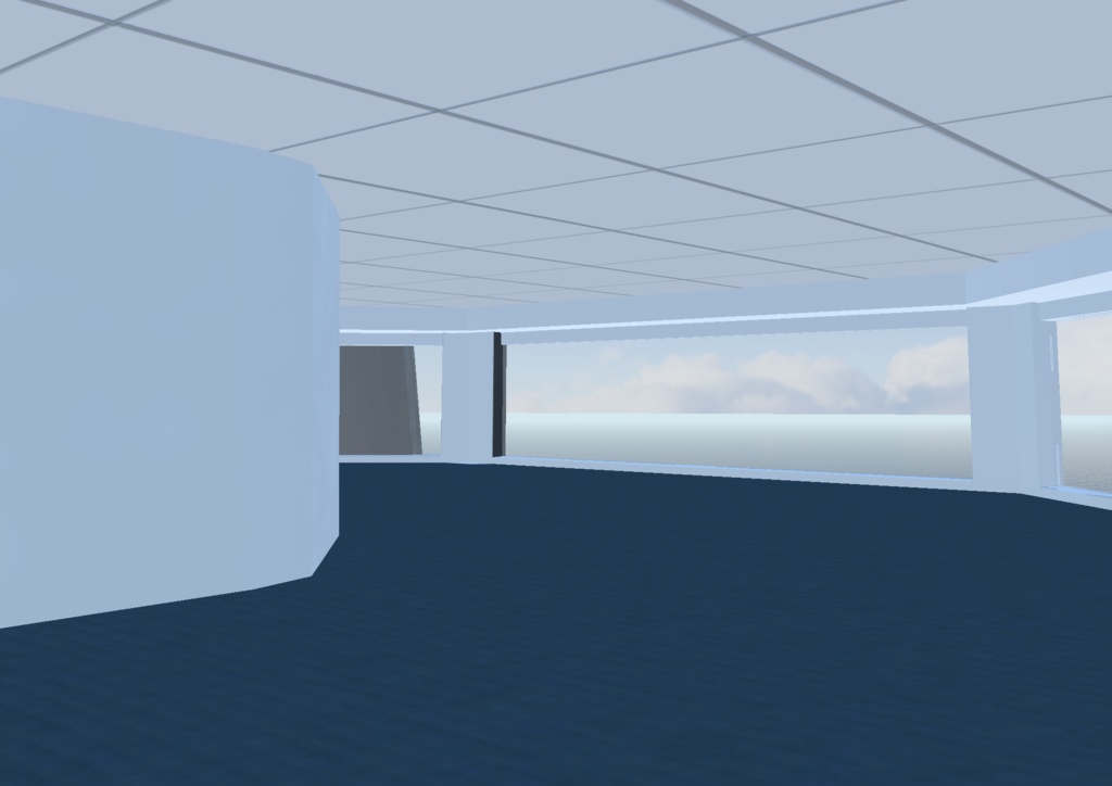 【VRChat想定】軍事軌道エレベーター「Military Elevator1」【3Dモデル】