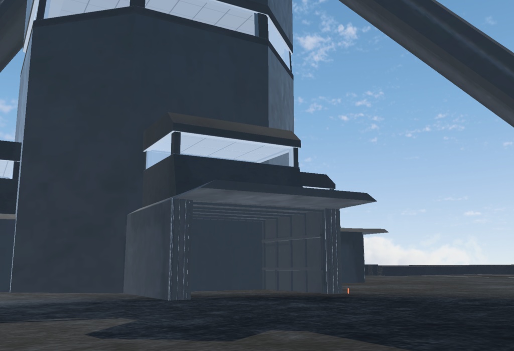 【VRChat想定】軍事軌道エレベーター「Military Elevator1」【3Dモデル】