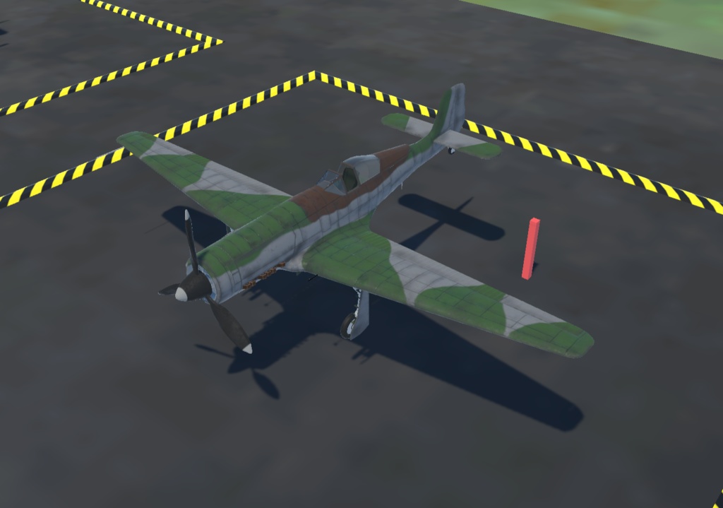 《VRCHAT想定》B-TA152H《飛行可能3Dモデル》