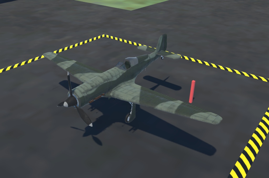 《VRCHAT想定》B-TA152H《飛行可能3Dモデル》