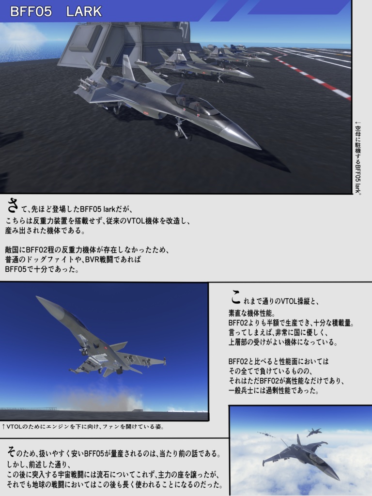 3/20更新 StudioSymphonys架空機世界観設定本(準じる必要はありません)