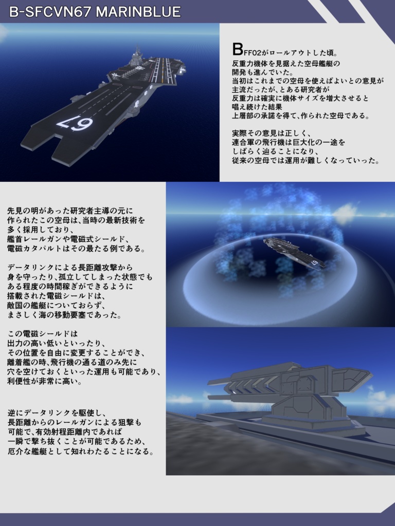 3/20更新 StudioSymphonys架空機世界観設定本(準じる必要はありません)