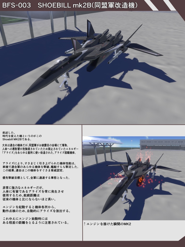 3/20更新 StudioSymphonys架空機世界観設定本(準じる必要はありません)