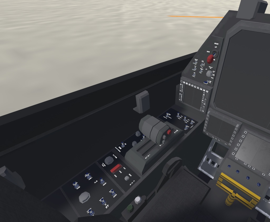 【VRChat想定】架空機 BFS003 Shoebill mk2(A型+B型+C型)3種セット【飛行可能モデル】