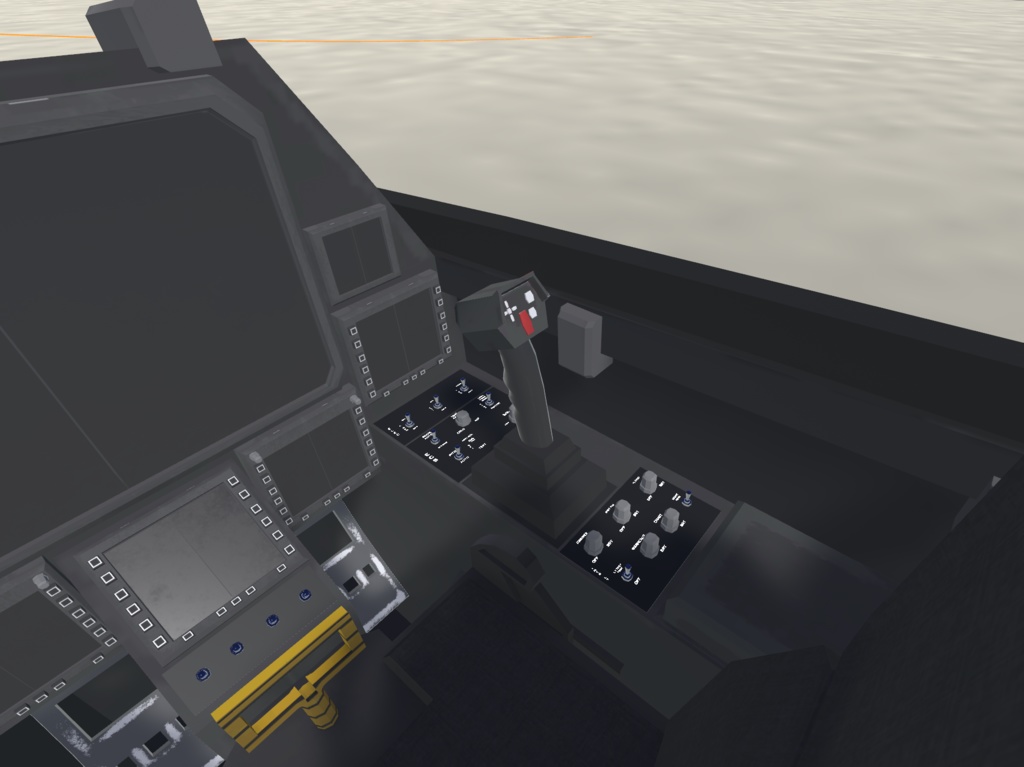 【VRChat想定】架空機 BFS003 Shoebill mk2(A型+B型+C型)3種セット【飛行可能モデル】