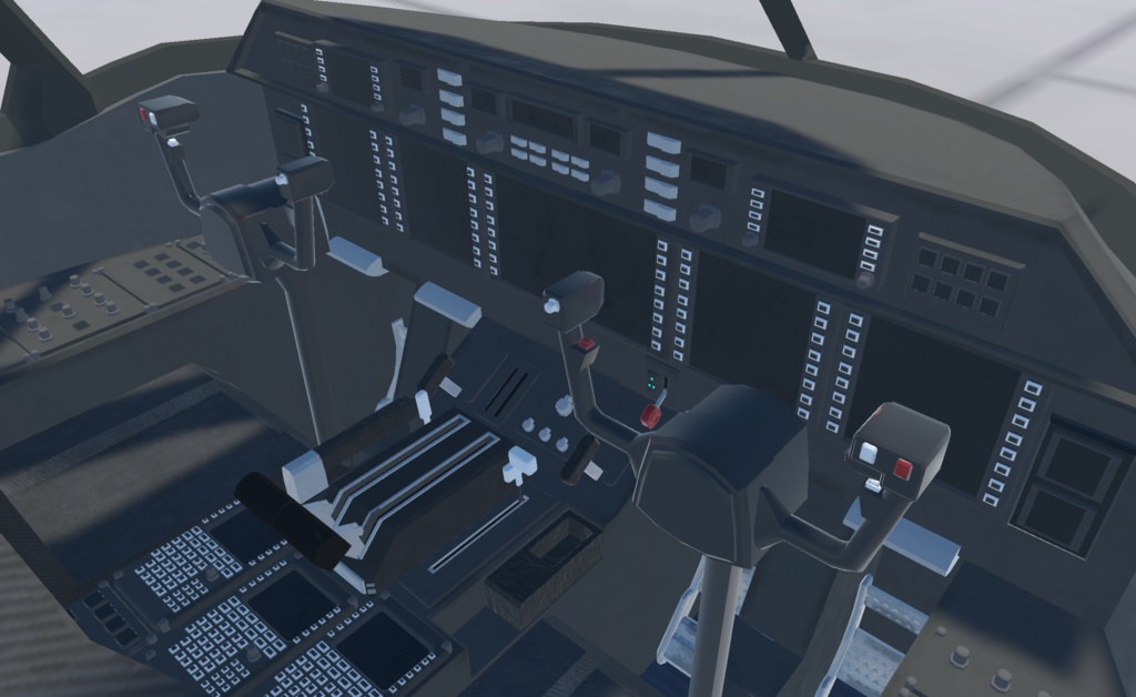 【VRChat想定】架空早期警戒機 BRE-03 murrelet マーレット【飛行可能3Dモデル】