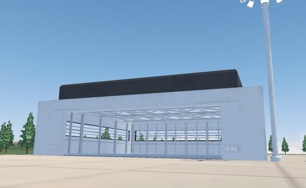 【VRChat想定】フライトワールド用地形vol1【3Dモデル】