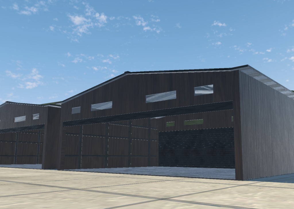 【VRChat想定】フライトワールド用地形vol2【3Dモデル】