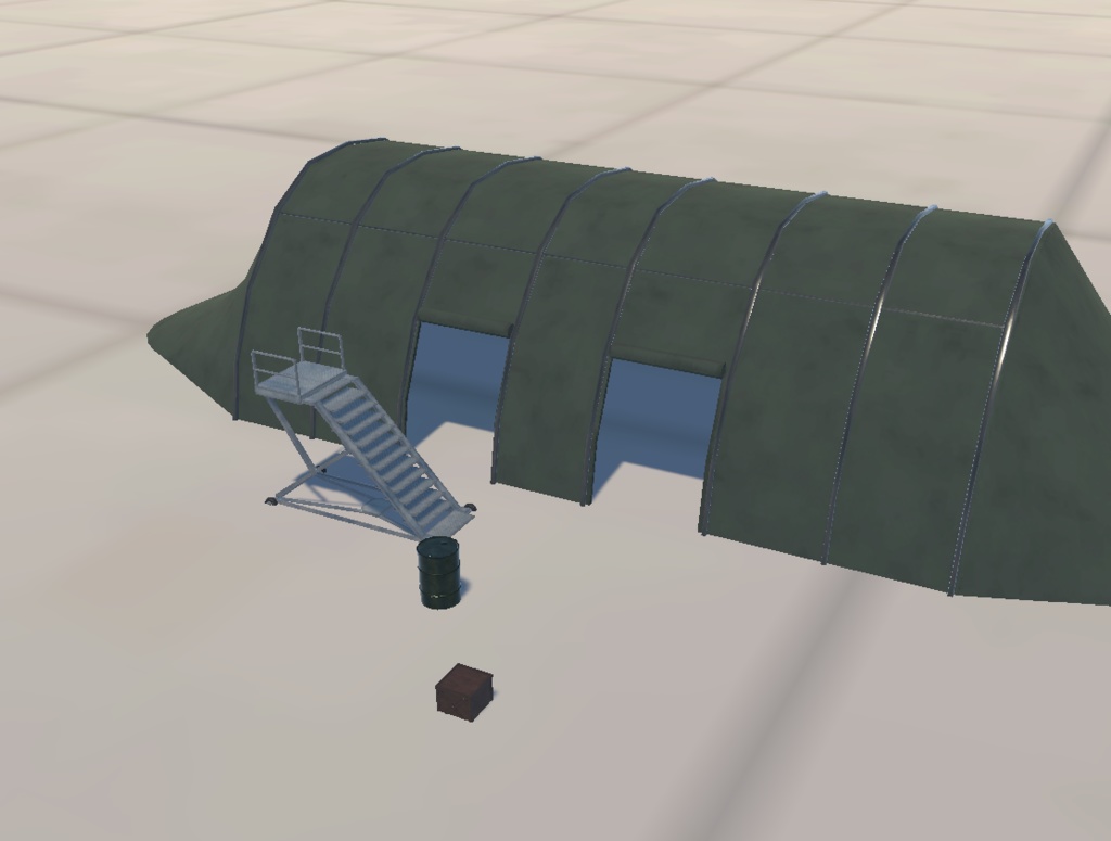 【VRChat想定】フライトワールド用地形vol2【3Dモデル】