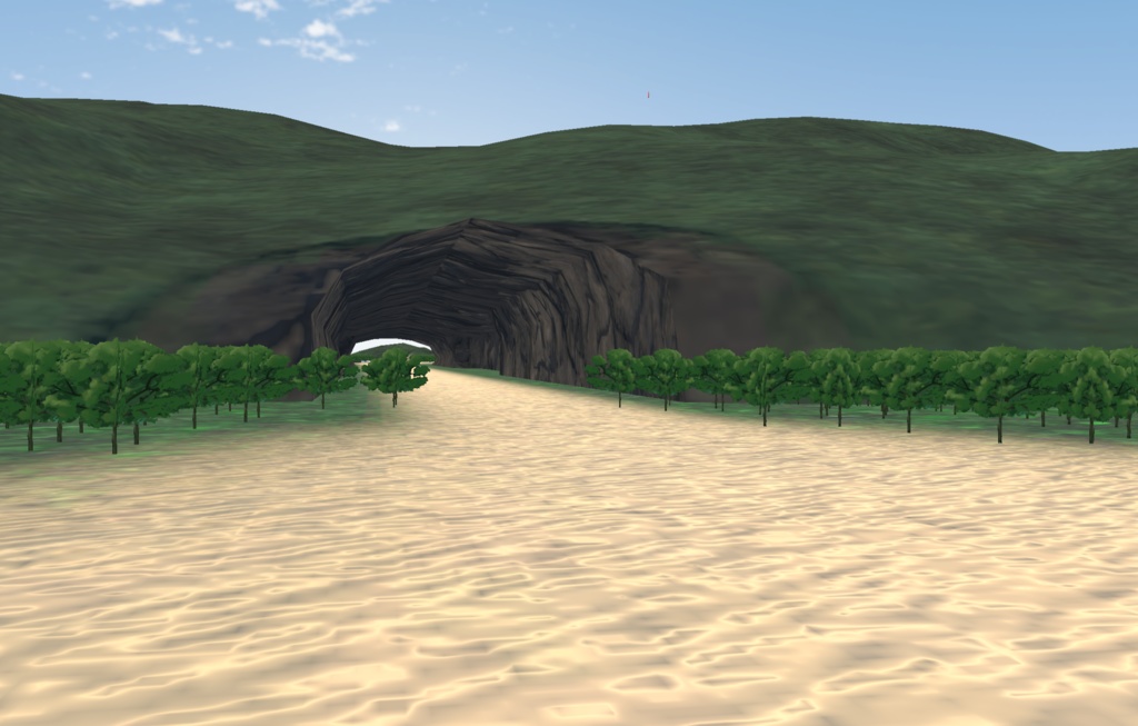 【VRChat想定】フライトワールド用地形vol2【3Dモデル】