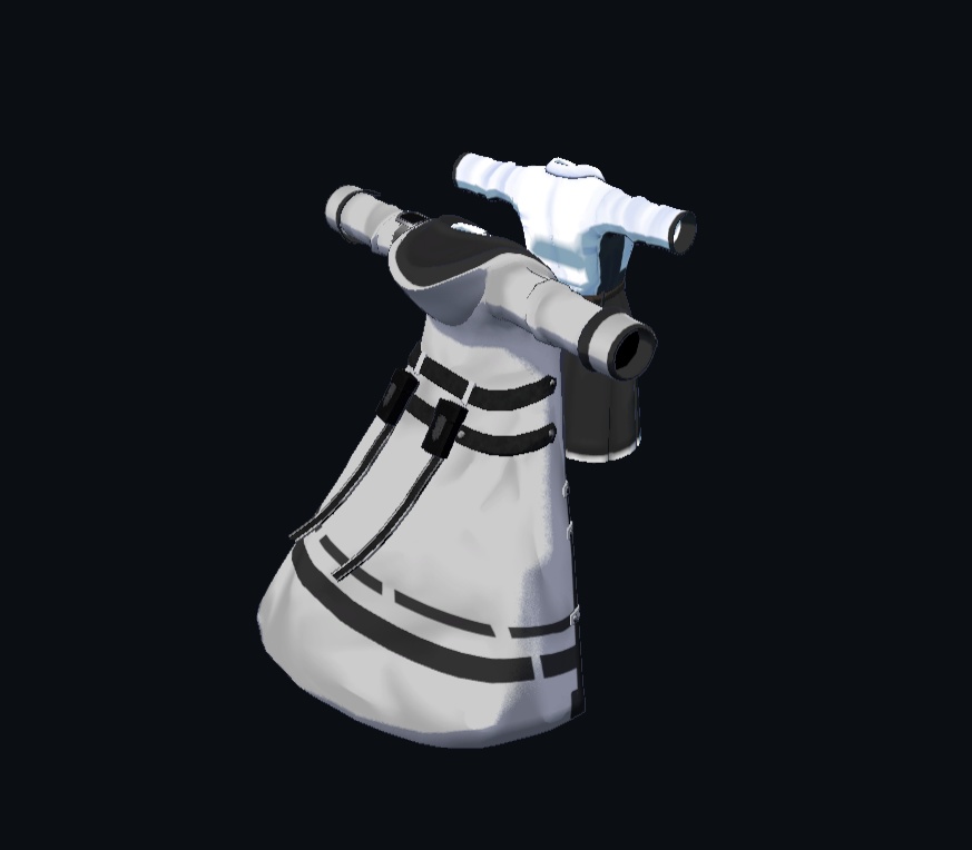 【21アバター、MA対応】レジスタンスなコート【VRChat想定 衣装3Dモデル】