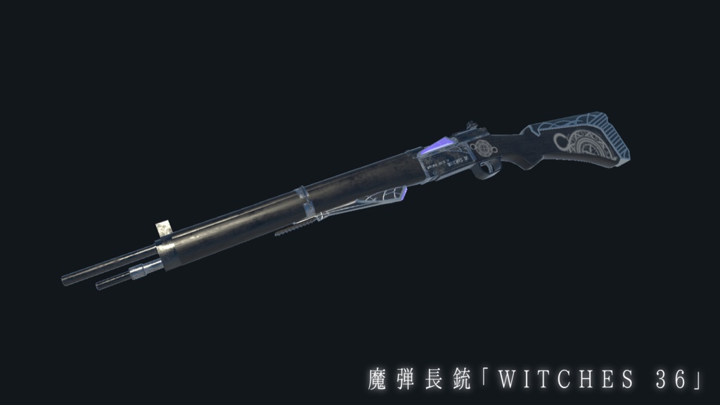 【VRChat想定一部MA対応】「近代」魔法使いの所持品セット (9点セット)【3Dモデル】