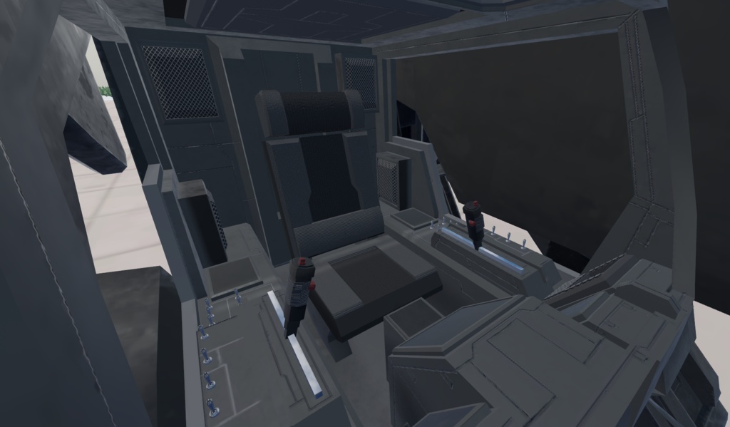 【VRChat想定】人型兵器(逆関節)BGGR05-Grizzly【簡易プラモデルギミック、操作可能3Dモデル】