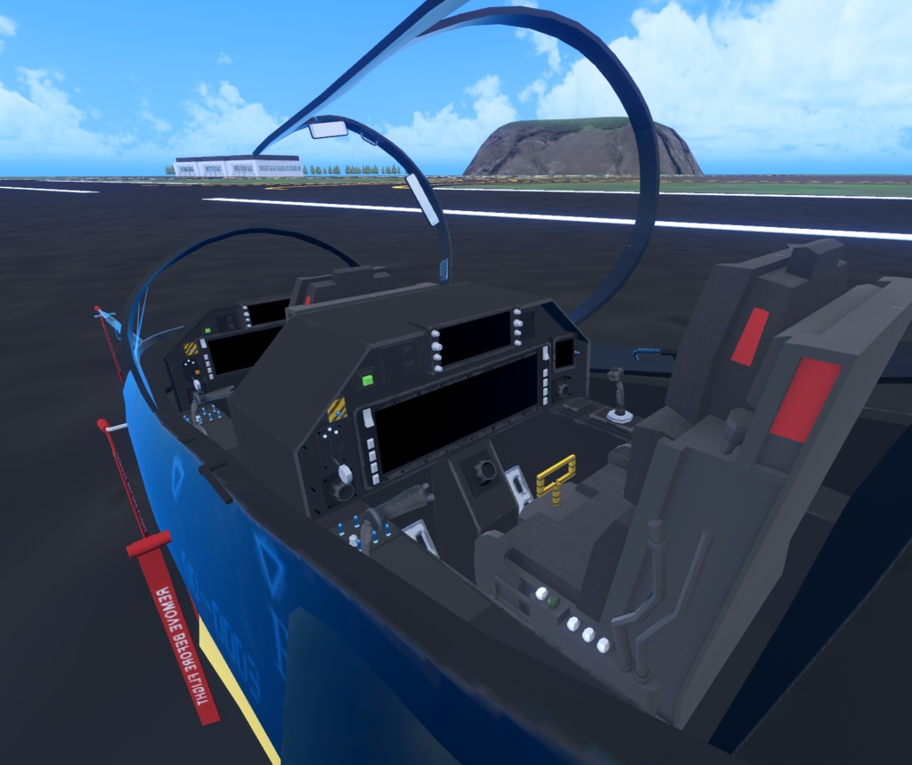 【VRChat想定】高等ジェット練習機 B-T7A【飛行可能3Dモデル】