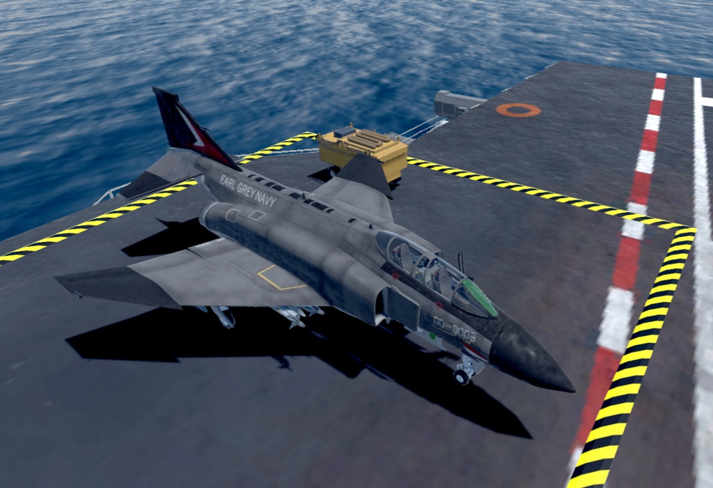 【VRChat想定】B-F4FG (B)PHANTOM【飛行可能3Dモデル】