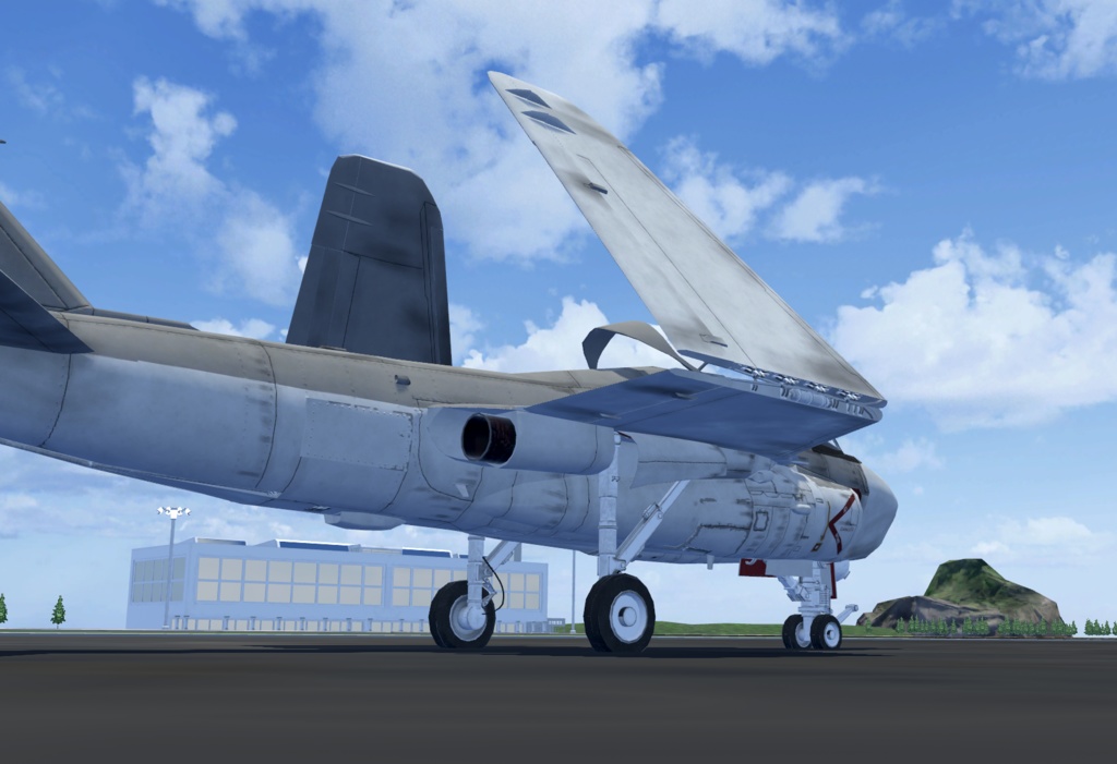 【VRChat想定】B-A6E【飛行可能3Dモデル】