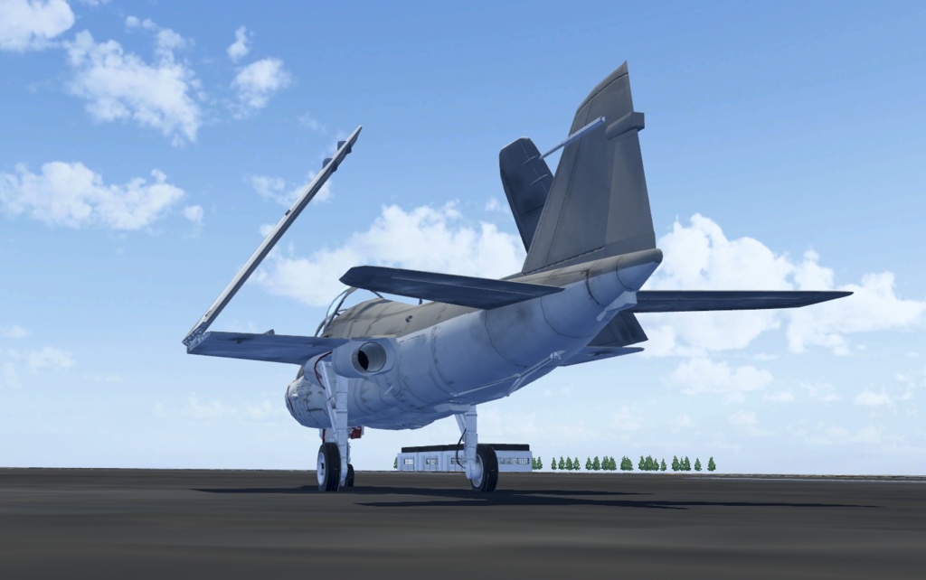 【VRChat想定】B-A6E【飛行可能3Dモデル】