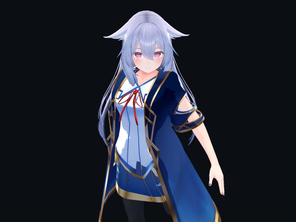 【20アバター、MA対応】魔法世界なファンタジーコート【VRChat想定 衣装3Dモデル】