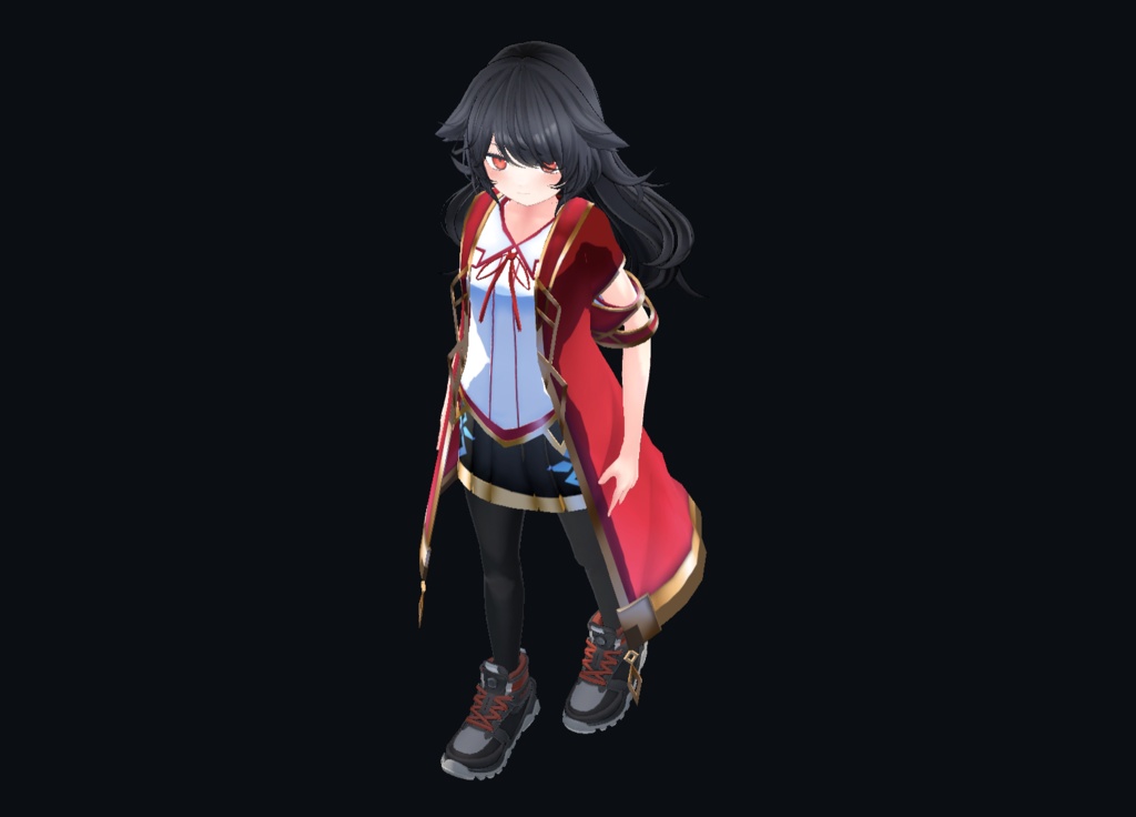 【20アバター、MA対応】魔法世界なファンタジーコート【VRChat想定 衣装3Dモデル】