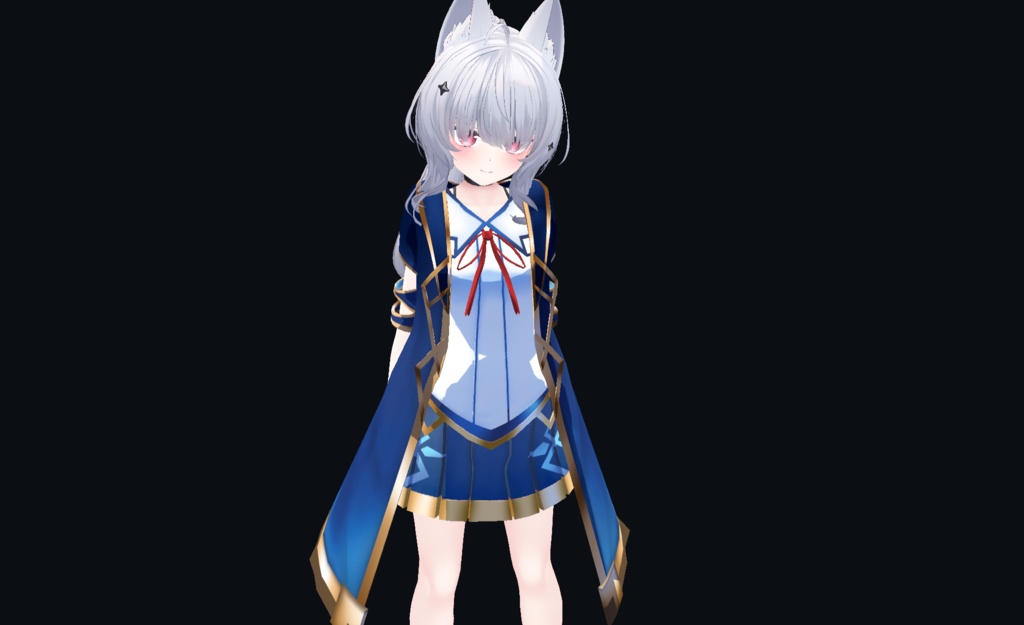 【20アバター、MA対応】魔法世界なファンタジーコート【VRChat想定 衣装3Dモデル】