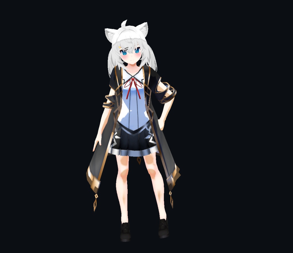 【20アバター、MA対応】魔法世界なファンタジーコート【VRChat想定 衣装3Dモデル】
