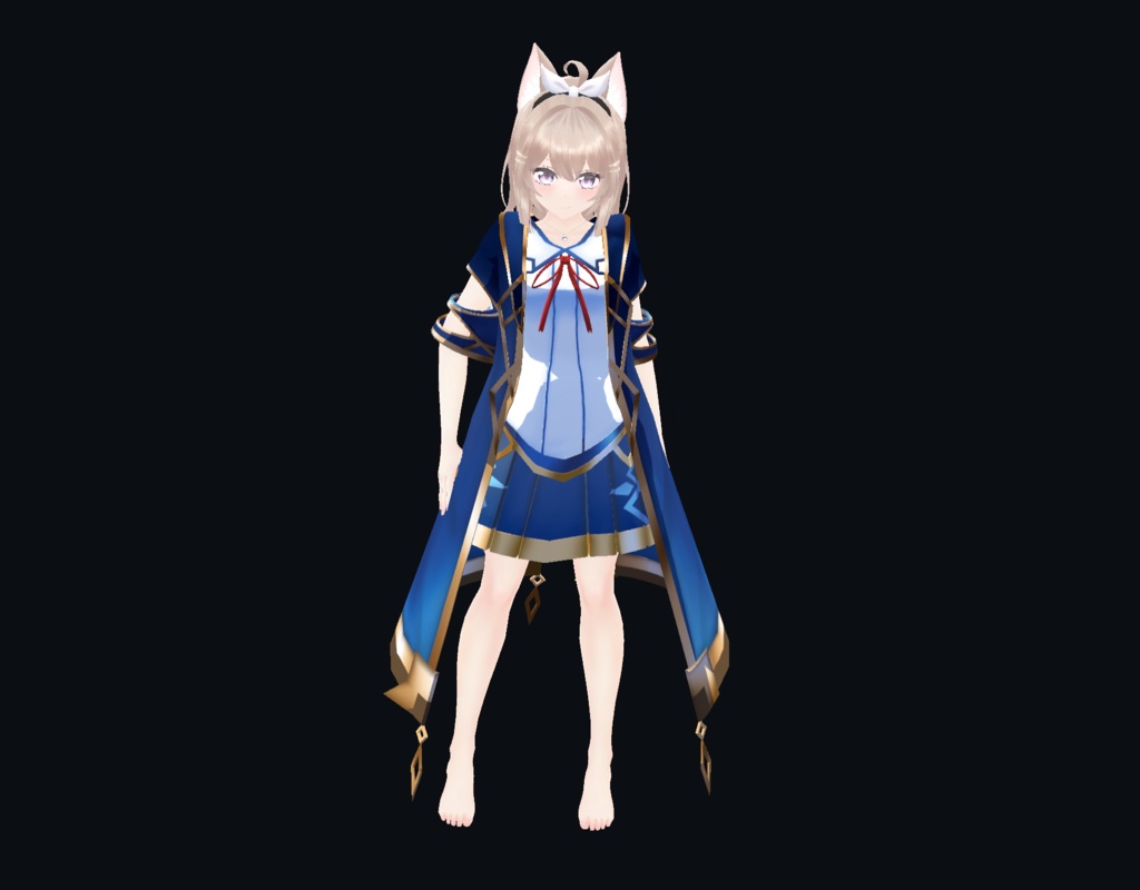 【20アバター、MA対応】魔法世界なファンタジーコート【VRChat想定 衣装3Dモデル】