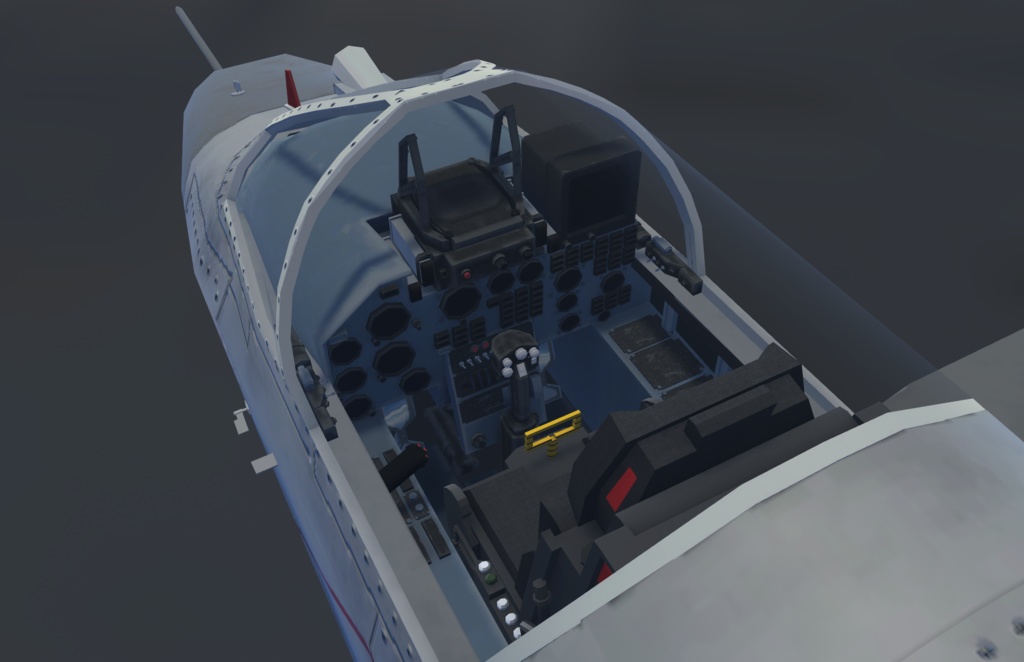 【VRChat想定】B-Yak141(VTOL)【飛行可能3Dモデル】