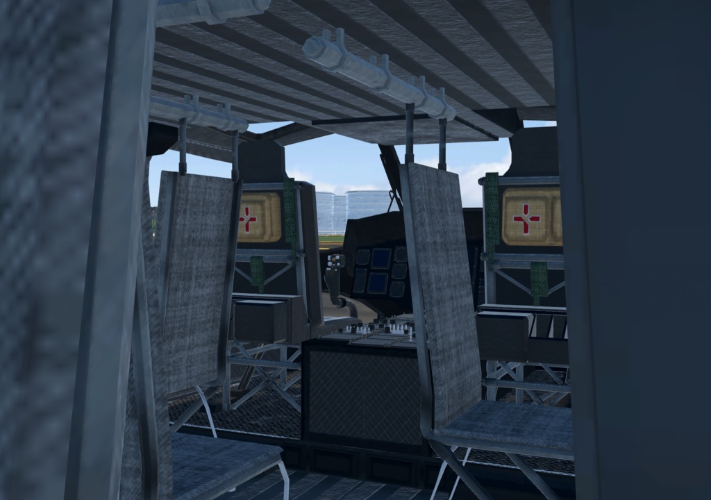 【VRChat想定】B-UH60JA【飛行可能3Dモデル】