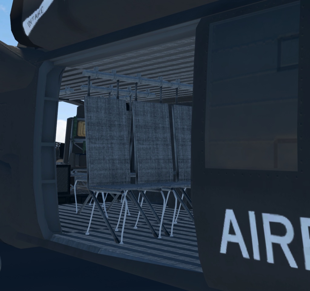 【VRChat想定】B-UH60JA【飛行可能3Dモデル】